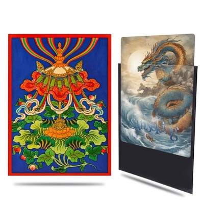 Yugioh Auspicious Eight Treasures Umbrella Kartenhüllen 67x92mm Art Sleeves TCG
