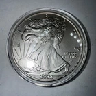 2022 Silver Eagle 1 ounce Fine Silver Coin.