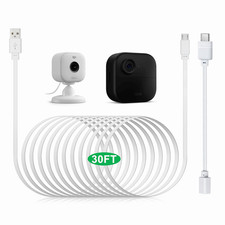 30Ft USB C Cable Compatible with Blink Mini 2, Blink Mini and Blink Outdoor 4 4T