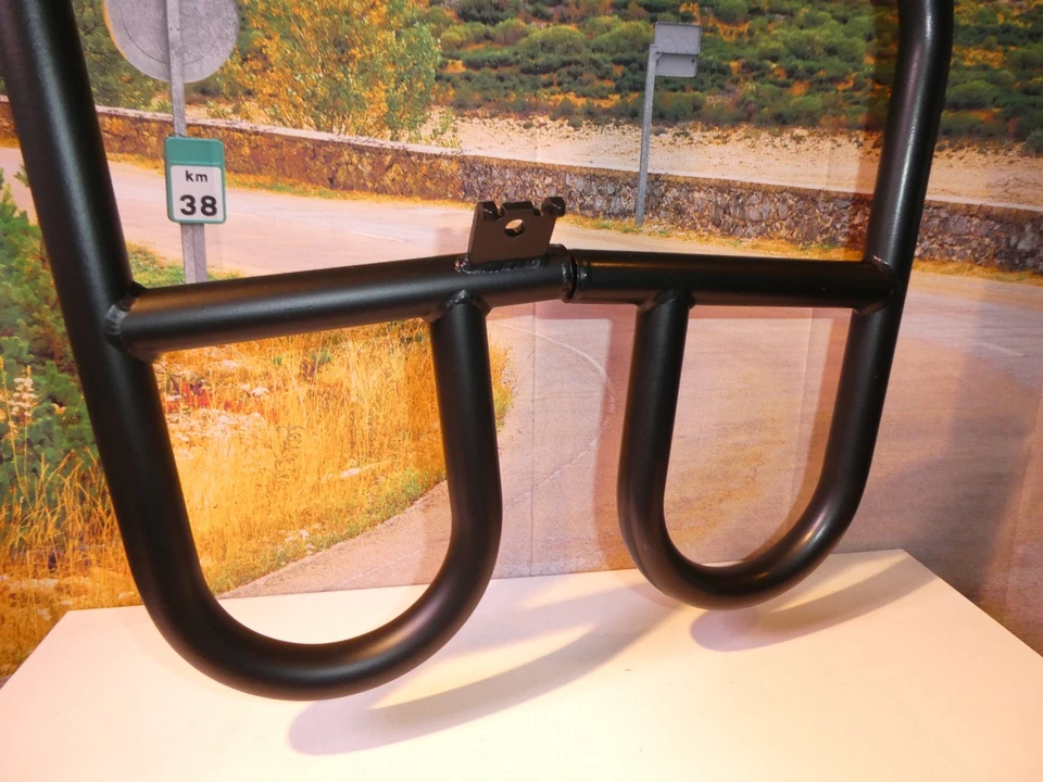 Barras de caída deportivas dobles Zero DS DSR SR 14-2 para motocicleta eléctrica negras 10-08123 X4 Foto 4 de 4