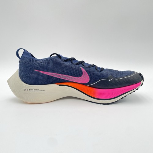 Brand New Nike ZoomX Vaporfly Next% NBY Navy Orange Size 11.5 Men DM4386-994 - Picture 5 of 8