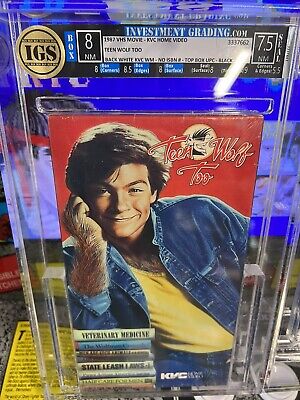 1988 Teen Wolf Too Jason Bateman Graded Duo: IGS VHS 8/7.5 +