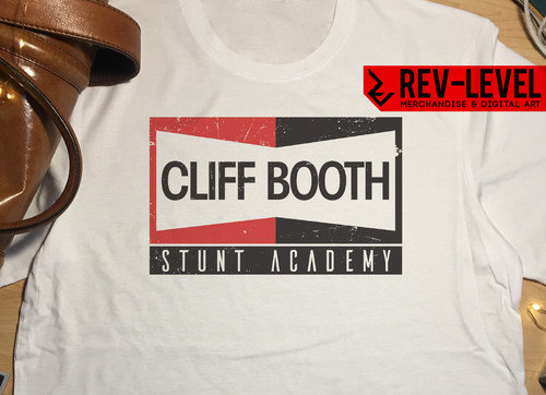 Cliff Booth Champion Stunts T-Shirt 