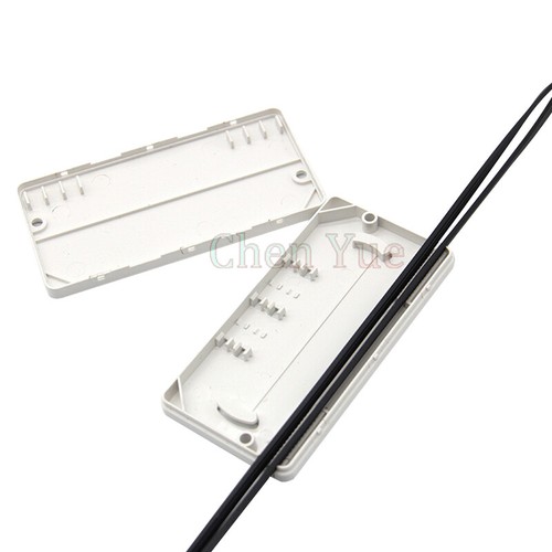 10 piezas caja de protección de cable de caída de fibra óptica tubo reductor de calor de 2 pulgadas a 2 salidas - Imagen 4 de 6