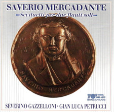 Mercadate SEI DUETTI PER DUE FLAUTI SOLI Gazzelloni Petrucci | exzellent (C333)
