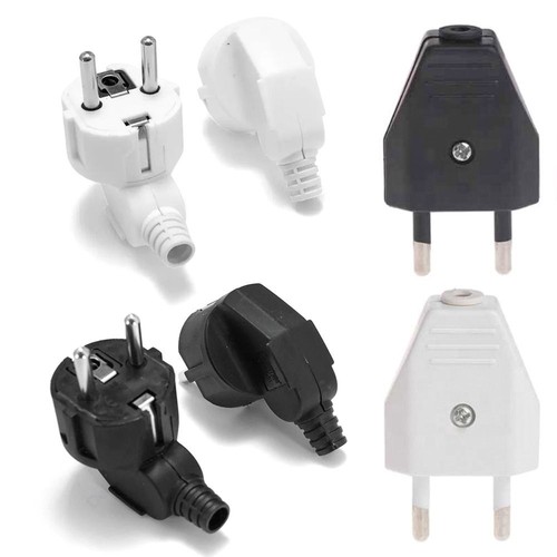 1Pcs France Spain Socket Connector Plug Power Converter Electrical