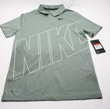 NEW Nike Golf Boy's Essential Graphic Polo AA3336 365 Sz large