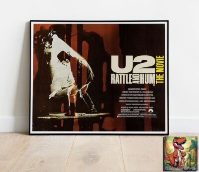 Rattle And Hum U2 Repro Filmposter bis 30 Zoll