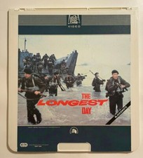 The Longest Day 1962 , John Wayne CED RCA Selecta Vision Video Discs Part 1 