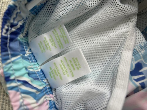 Lilly Pulitzer Boys Junior Capri Swim Trunk Size XL 12-14 Saltwater Blue Shade - Picture 4 of 4