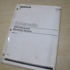 Caterpillar 325c Crawler EXCAVATOR Electrical Schematic manual system diagram