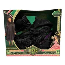 Universal's Wicked Deluxe Elphaba Black Dress & Accessories Girl Child Dress up