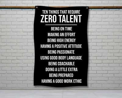 DAMDEKO;I Motivational Home Gym Flag - Fitness Wall Decor Banner