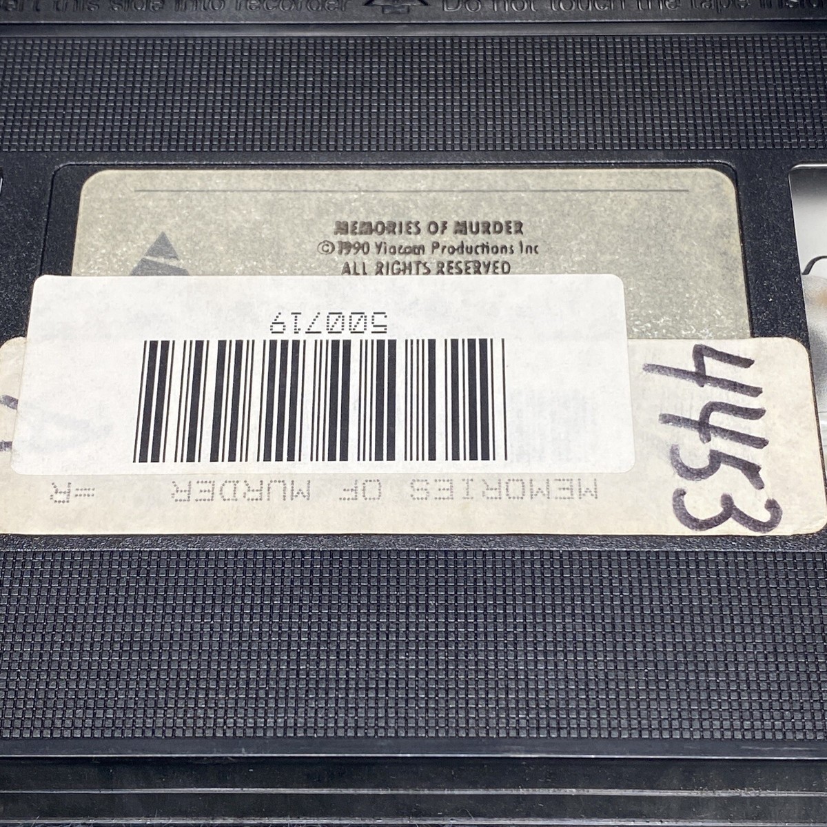 Memories of Murder VHS 1990 Lifetime Movie Vanity Prism Video