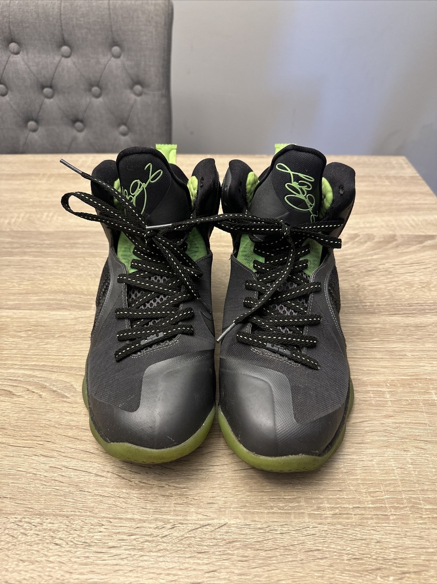Nike Lebron 9 Dunkman Dark Grey Volt 469764-006 Men’s Basketball Shoes-Size 10.5 Lebron 9 Dunkman Size 9 Black Volt Dark Grey 469764-006 | eBay main image 4