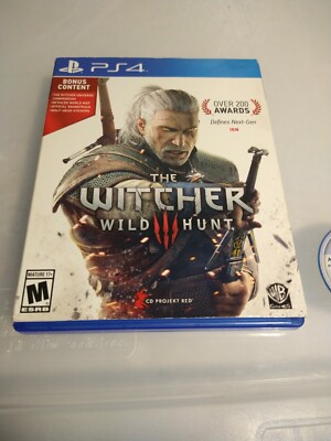 The Witcher 3: Wild Hunt W/ Bonus Content (PlayStation 4) CIB