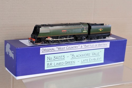 WESTWARD KIT BUILT BR 4-6-2 BATTLE of BRITAIN LOCO 34023 BLACKMORE VALE om | Zustand: Used