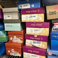 20 Pairs Of Name Brand Shoes Men's & Women's Mystery Box