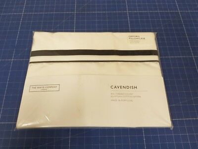 The white Company London -Oxford Pillow case Kissenbezug Cavendish 50 x 75 cm 