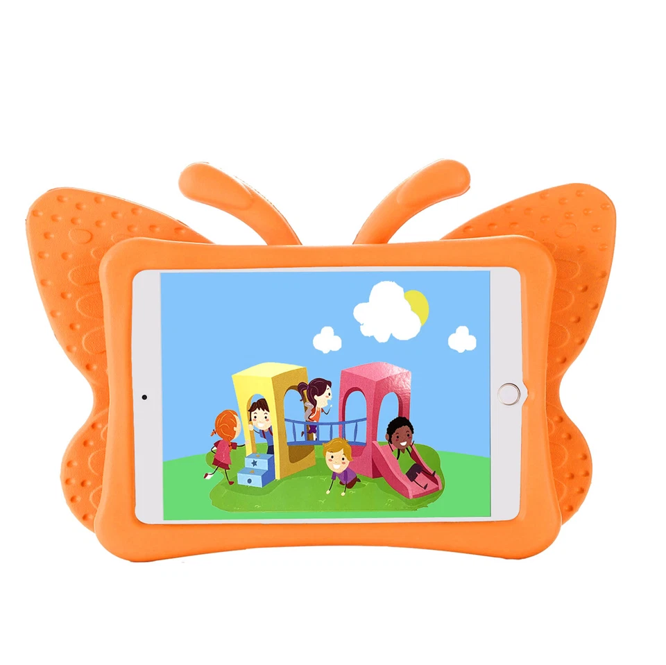 Kids Butterfly Stand EVA Case For iPad (A16) /10th 9th 8th 7th 6th 5th Gen Gifts - Image 3 of 4