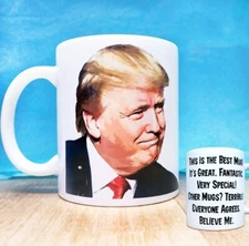 Donald Trump Funny Coffee Mug, Coffee Cup, 11oz or 15oz Mug, Birthday Gifts