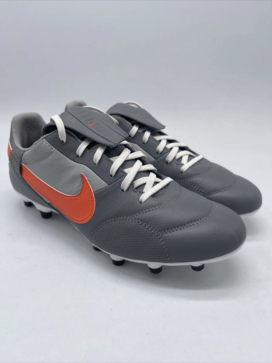 Nike Premier 3 FG Smoke Grey Safety Orange for Sale | Authenticity