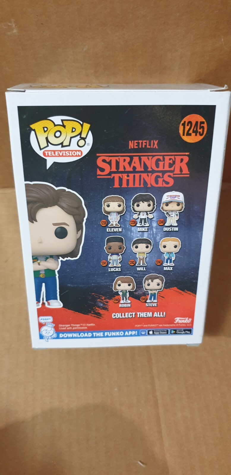 steve harrington pop figurine
