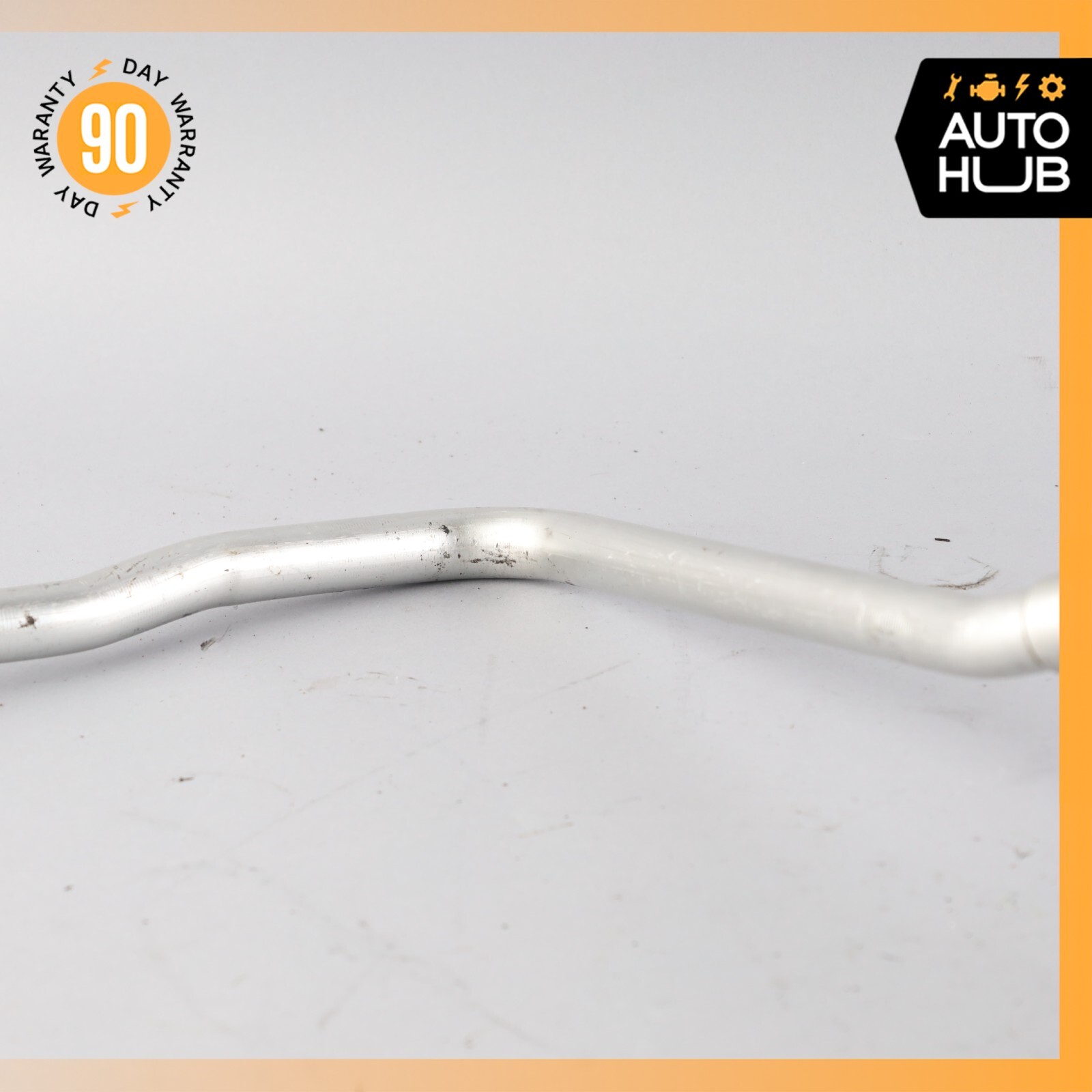 05-07 Maserati Quattroporte M139 F1 Engine Heat Exchanger Oil Feed Line OEM