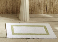 Bathroom Rugs 2 Set - 100 Cotton Hotel Collection