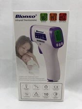 Bionso No Touch Forehead Thermometer for Adults and Kids Fast and Accurate