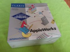 Claris Appleworks Apple II software. Plastic ...