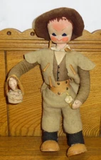 Mascotes de Maria Helena Alentenjo 116 Portugal Cloth Doll - 10.5"