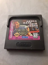 Arena Maze of Death Sega Game Gear Cart  Tested Working! Authentic..!!