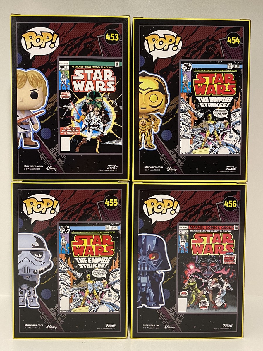 Star Wars Funko Pop! フィギュア4体セット Star Wars - Retro Series Funko Pop Vinyl (Set of 4) #453