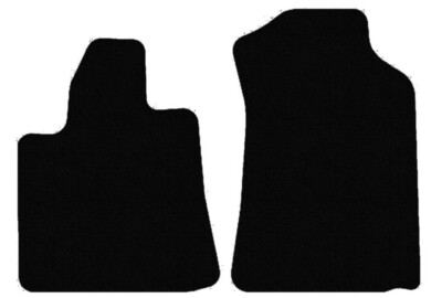 FRONT Fußmatten, Automatten für Toyota Tundra II 2007-2021, Schwarz x14 Rand