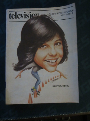 Post Dispatch Magazine Regional TV Guide November 1978 Kristy McNichol Family