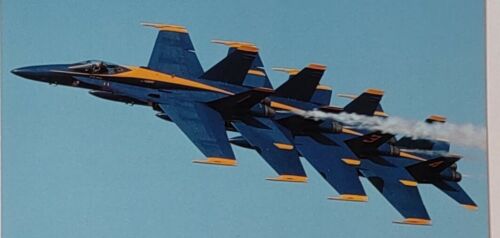 Postal The Blue Angles - Equipo de demostración de vuelo de la Marina Pensacola FL  - Imagen 1 de 3