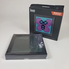 Divoom Pixoo Digital Frame with App Controlled 16X16 LED Screen Black - NIOB