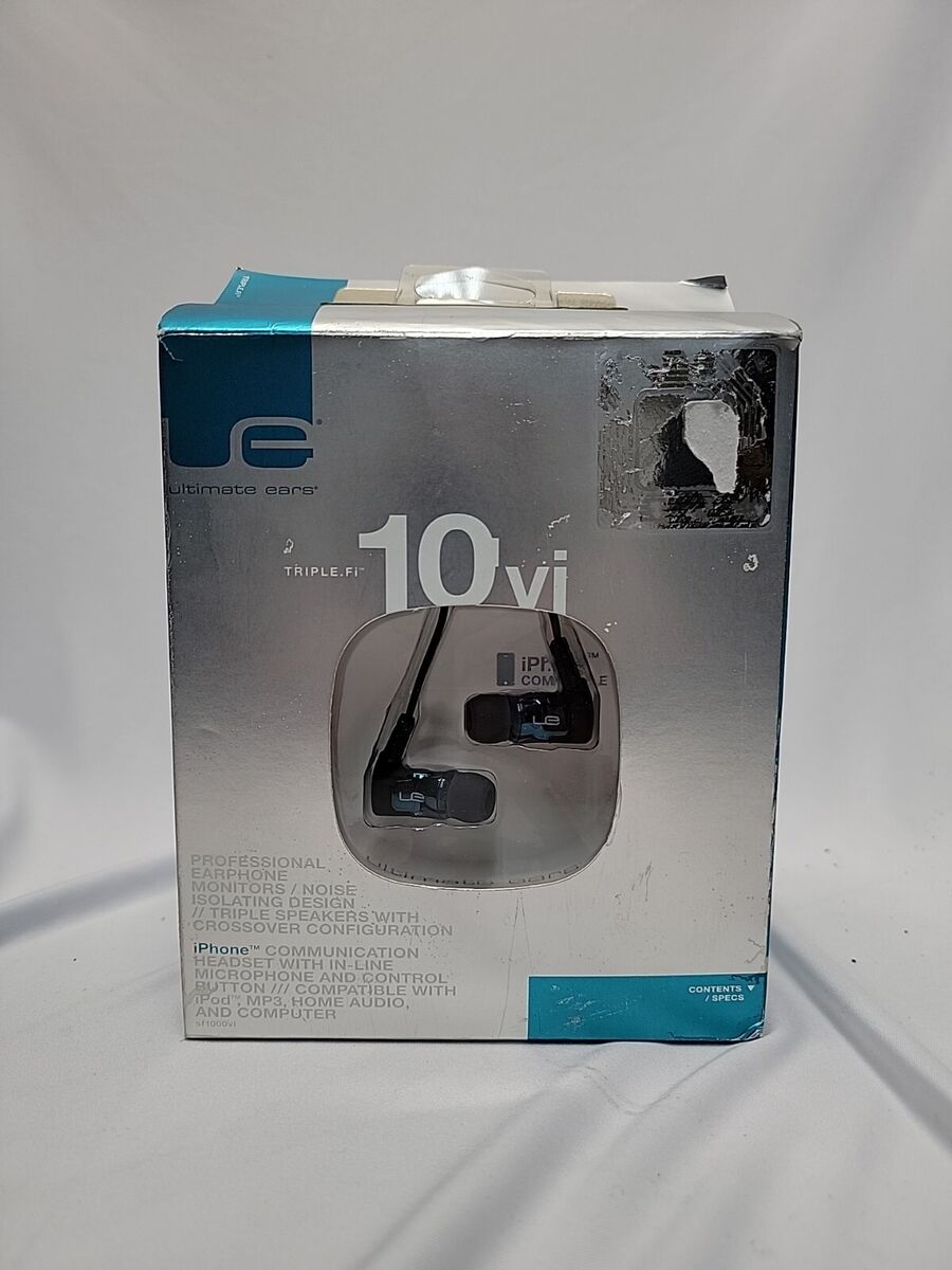 Ultimate Ears TripleFi 10vi Noise Isolating Earphones w Ultimate Ears TripleFi 10vi Noise Isolating Earphones w