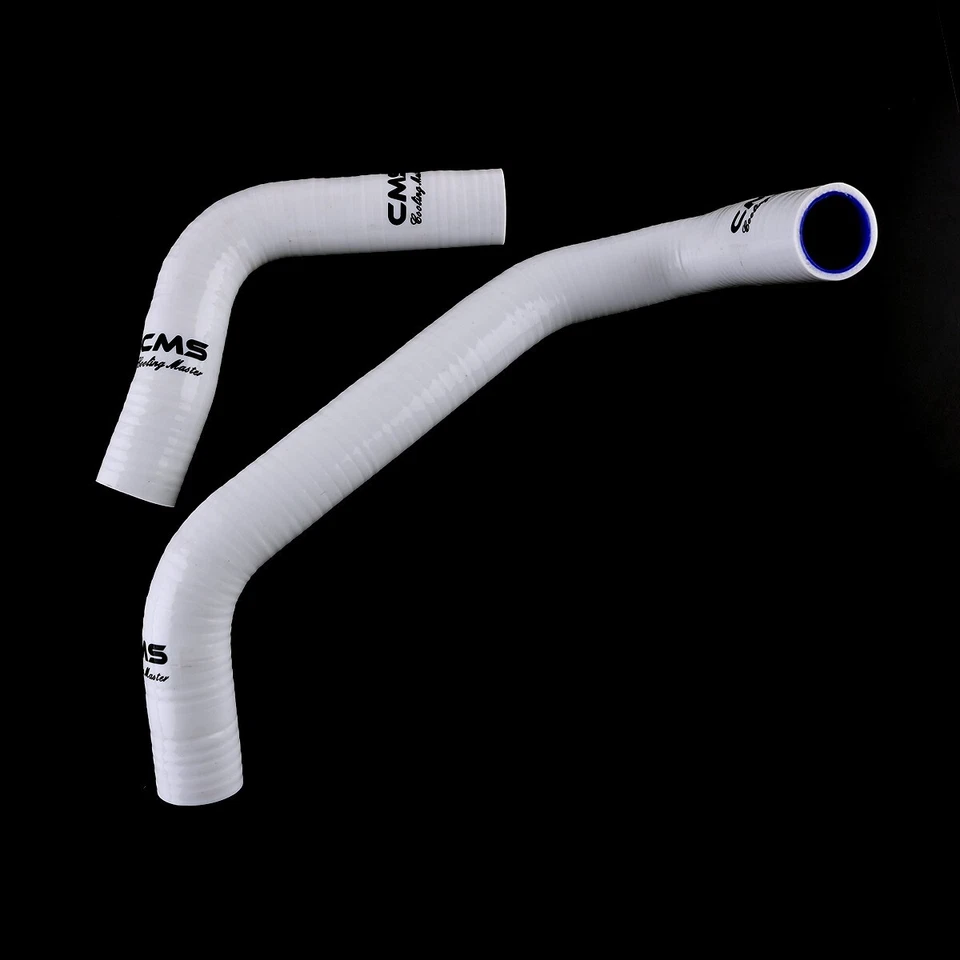 White For 97-02 Mitsubishi Mirage Colt Virage 1.8 4G93 MT Silicone Radiator Hose - Imagem 3 de 4