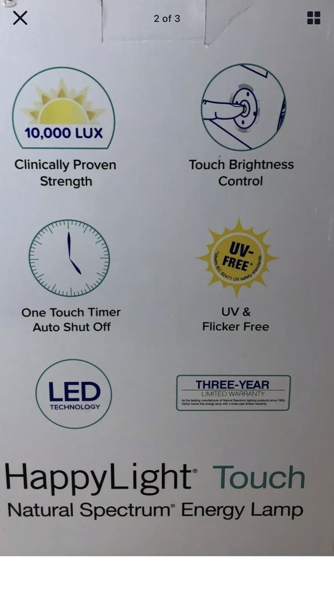 Happylight touch led energy lamp outlet