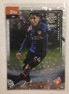 2021 Topps Frankie Amaya R/C Under 22 Icy Foil