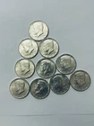 1964 Unc. Kennedy Half Dollars, 90% SILVER 10 Coin Lot