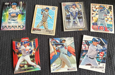 ( 7 ) Cody Bellinger Baseball Lot with Inserts-Prizm-Masterpieces-Chrome ++