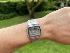 Vintage Seiko A158-5050 LCD Alarm Chronograph Digital Watch 1978