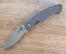 Spyderco Military C36GPBNXHP, CTS-XHP Blade, Brown G10, Sprint Run, New In Box