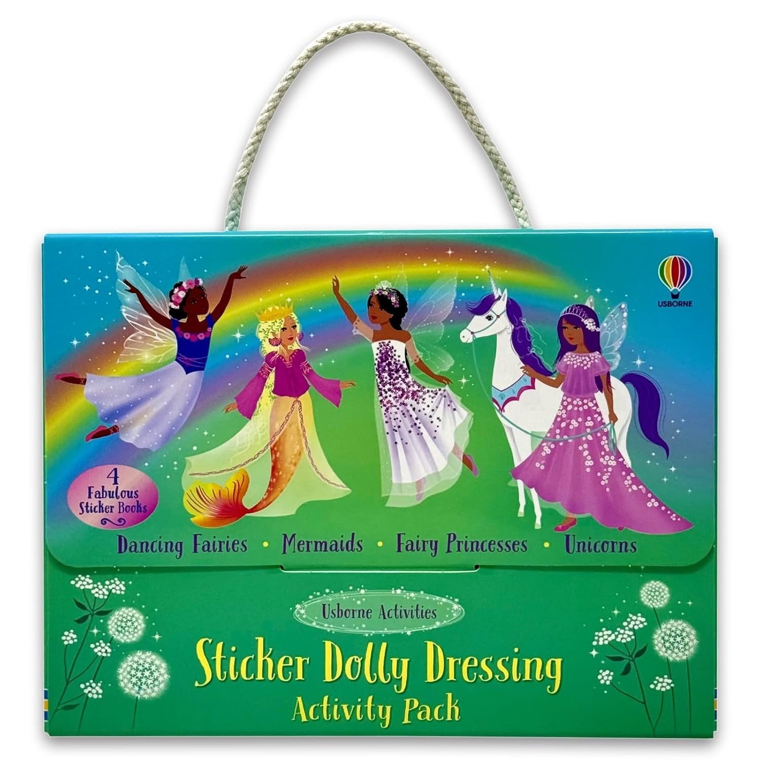 Usborne Sticker Dolly Dressing Activity Pack 4 Books Box Set by Fiona Watt PB