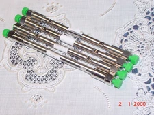 Lot of Four (4) PerkinElmer HPLC Columns 2.1, No Part Numbers, Green Caps, 125mm