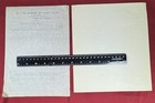 1953 East Broad Top RR Broadside Public Timetable #105 and 1955 Train Order — photo 2