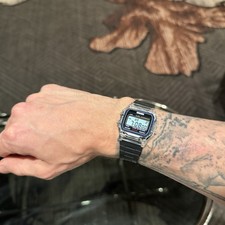 SKMEI F91 Transparent Watch with Upgraded Casio Band. Great Condition